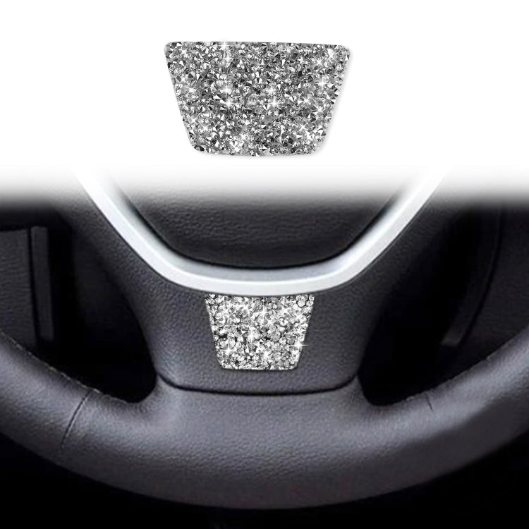 For BMW X5 E70 / X6 E71 2008-2013 Car Steering Wheel Diamond Decoration Sticker, Steering Wheel