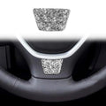 For BMW X5 E70 / X6 E71 2008-2013 Car Steering Wheel Diamond Decoration Sticker, Steering Wheel
