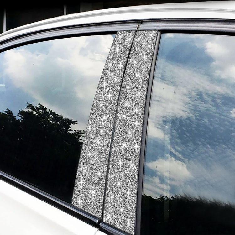 For BMW X5 E70 2008-2013 8pcs Car B-Pillar Diamond Decoration Sticker, B-Pillar