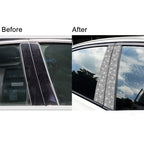 For BMW X5 E70 2008-2013 8pcs Car B-Pillar Diamond Decoration Sticker, B-Pillar