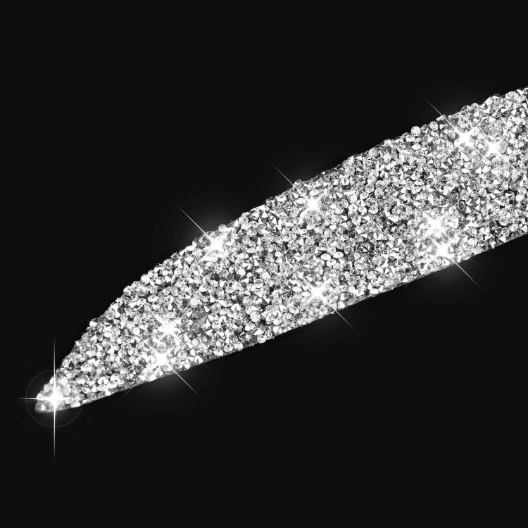 For BMW X5 E70 2010-2012 Car Light Eyebrow Diamond Decoration Sticker, Light Eyebrow