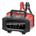 FOXSUR 12V / 24V 20A 300W Portable Motorcycle Car Smart Battery Charger, 20A