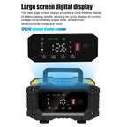 FOXSUR 12V / 24V 10A Portable Motorcycle Car Smart Battery Charger, 10A