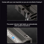 120W USB 3.1 Gen2 to Type-C 10Gbps Mechanical Adapter, Side Bend, Vertical Angle, Straight, Medium Bend