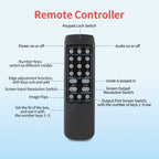 NK-330 3x3 4K 9 Screen HDMI DVI TV Video Wall Controller Splitter Multi Video Screen Processor Splicer, US Plug, AU Plug, EU Plug, UK Plug
