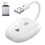 THT-020-9-1 USB + USB-C / Type-C Wired to Wireless Carplay / Android Auto Adapter, THT-020-9-1