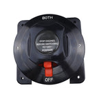 300A RV Yacht Power Off Switch 4 Speed Marine Power Protection Switch, Power Off Switch(Black)