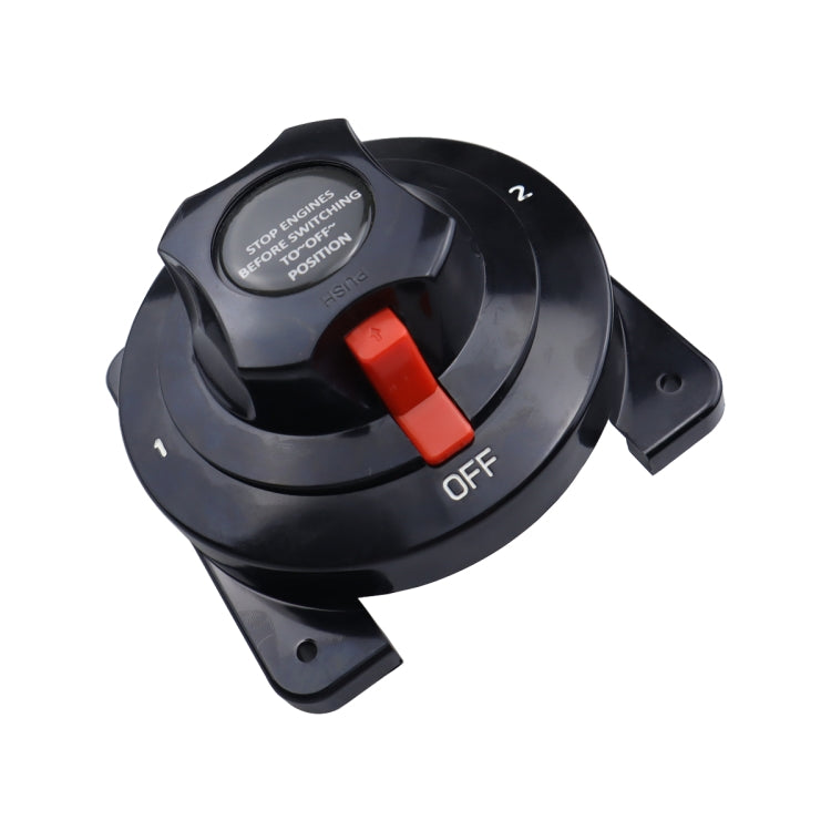 300A RV Yacht Power Off Switch 4 Speed Marine Power Protection Switch, Power Off Switch(Black)