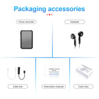 JNN Q75 Magnetic Power Bank Smart Voice Recorder, 4GB, 8GB, 16GB, 32GB, 64GB