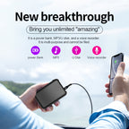 JNN Q75 Magnetic Power Bank Smart Voice Recorder, 4GB, 8GB, 16GB, 32GB, 64GB