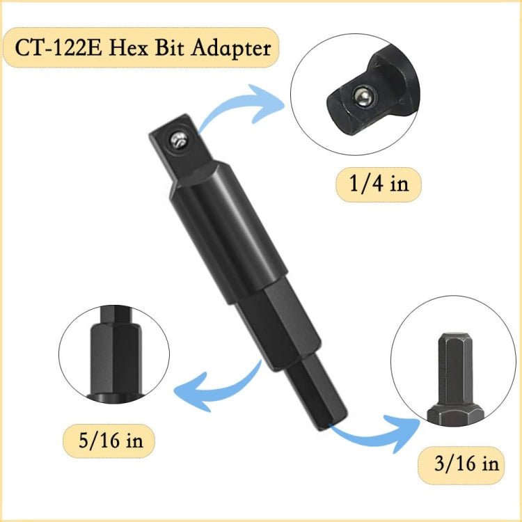 15pcs / Set Air Conditioning Valve Core Disassembly Tool with Rrepair Wrench & Valve Core, CP-4340