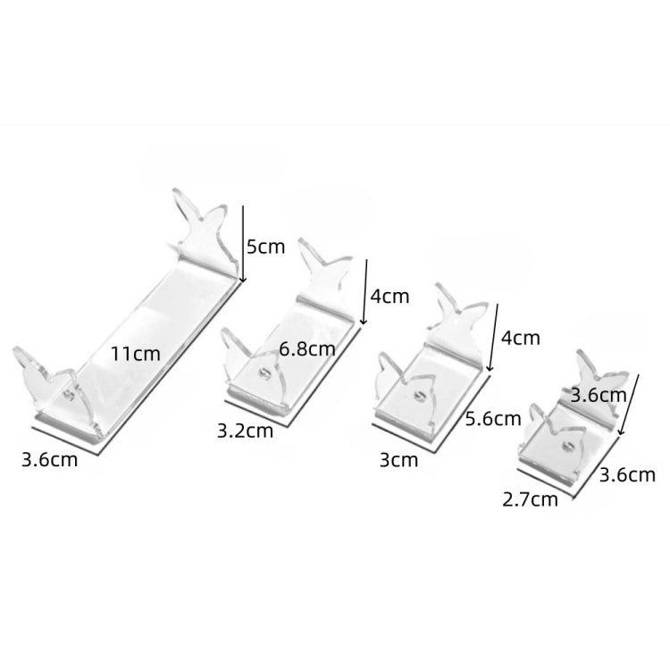 YX061 4pcs/Set Fishing Lure Display Stands, YX061