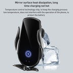 M1 Electric Opening/Closing Wireless Fast Charging Air Outlet Car Holder