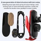 M3 Infrared lnduction Wireless Fast Charging Air Outlet Car Holder