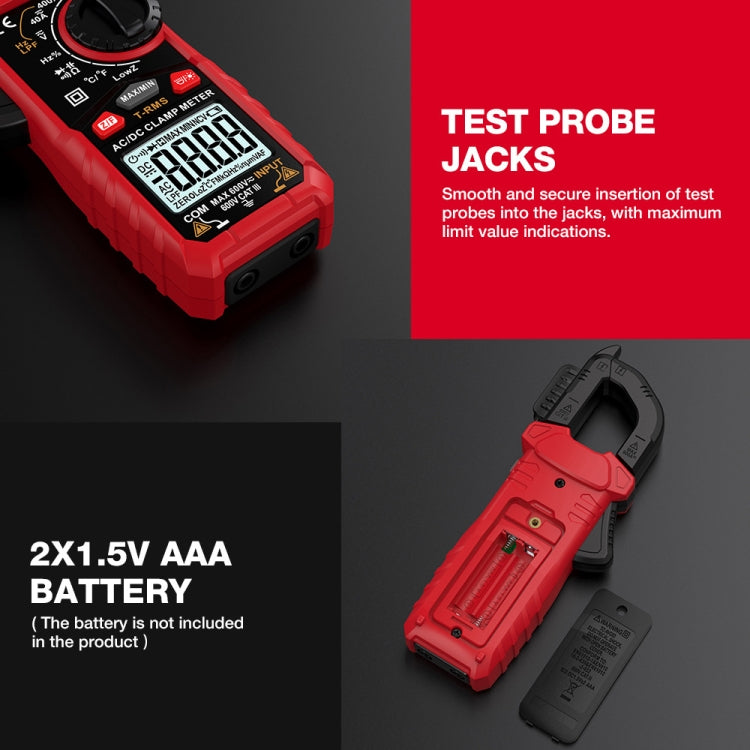 HABOTEST HT207B Multifunctional Digital Clamp Multimeter, HT207B