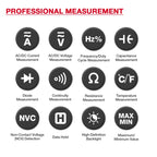 HABOTEST HT207D Multifunctional Digital Clamp Multimeter, HT207D