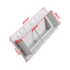 A8664 RV Range Hood Vent Exhaust Vent Cover with 10pcs Screws