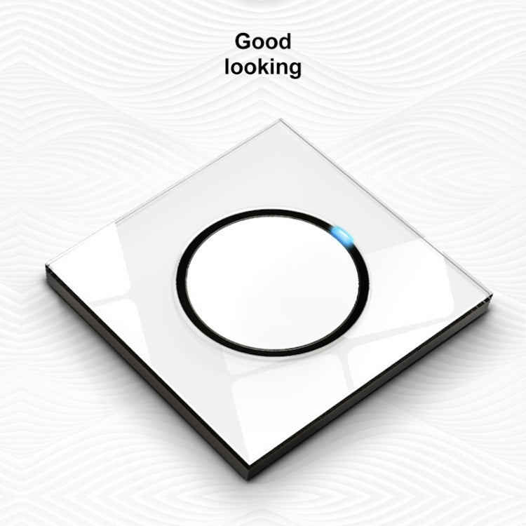 86mm Round LED Tempered Glass Switch Panel, White Round Glass, One Open Dual Control, Two Open Dual Control, Three Billing Control, Three Open Dual Control, Four Billing Control, Four Open Dual Control, One Open Multiple Control, Telephone Socket      ...