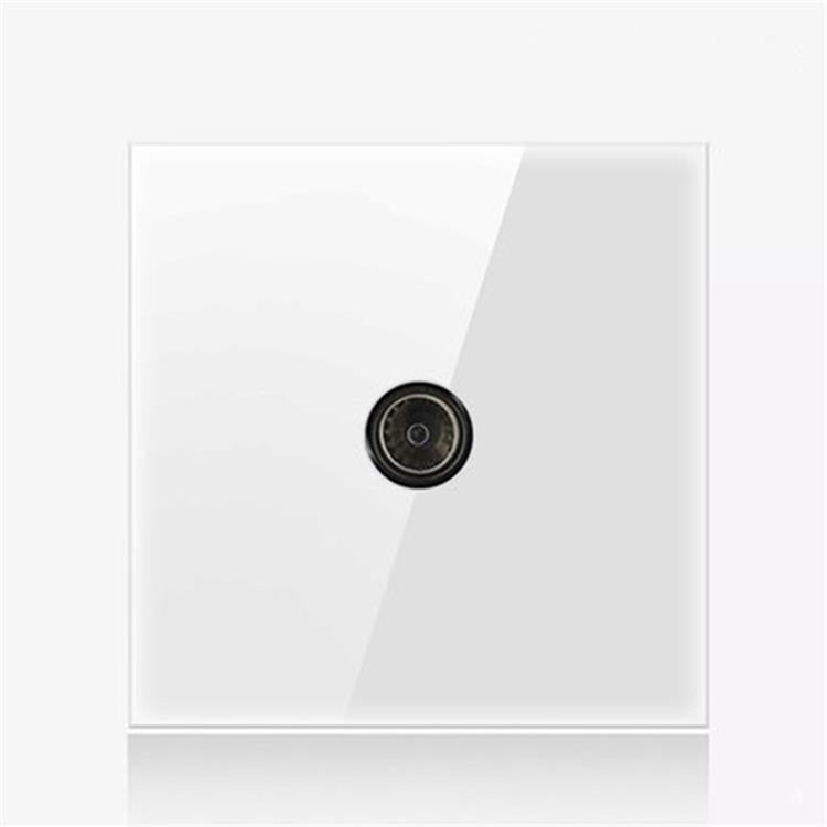 86mm Round LED Tempered Glass Switch Panel, White Round Glass, One Open Dual Control, Two Open Dual Control, Three Billing Control, Three Open Dual Control, Four Billing Control, Four Open Dual Control, One Open Multiple Control, Telephone Socket      ...