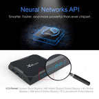 X96 max+ 4K Smart TV Box, Android 9.0, Amlogic S905X3 Quad-Core Cortex-A55,4GB+64GB, Support LAN, AV, 2.4G/5G WiFi, USBx2,TF Card,, EU Plug, UK Plug, AU Plug