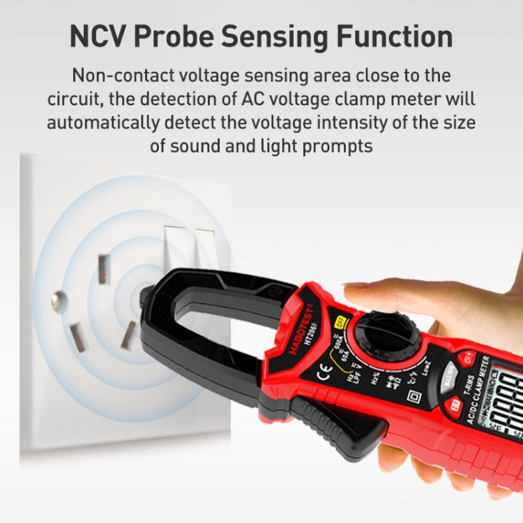 HABOTEST HT206B Auto-ranging High Precision Digital Clamp Multimeter, HT206B