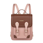 Cwatcun D81 Retro Camera Crossbody Bag Vintage PU Leather Waterproof Camera Handbag