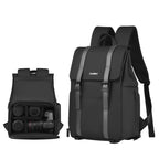 Cwatcun D86 Camera Backpack DSLR Mirrorless Camera Waterproof Bag, 28 x 15 x41cm Small
