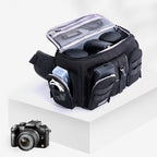 Cwatcun D96 Waist Camera Bag Sling Shoulder Camera Bag, 29.5 x 17.5 x 18cm, 40 x 20 x 22cm