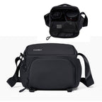Cwatcun D101 Crossbody Camera Bag Photography Lens Shoulder Bag, 20 x 20.5 x 15cm, 29 x 24 x 17cm