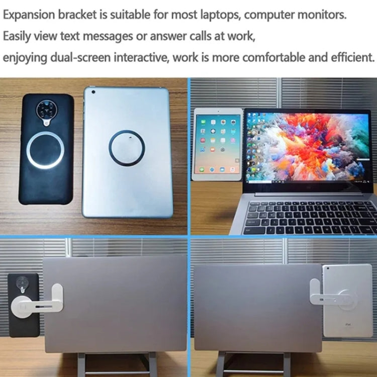ZF012 For Tesla Magnetic Hidden Phone Holder, with 2pcs Magnets Sheet, ZF012 (Grey), ZF012