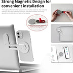 ZF010 For Tesla Magnetic Hidden Phone Holder, with Magnets Sheet, ZF010 (Blue), ZF010