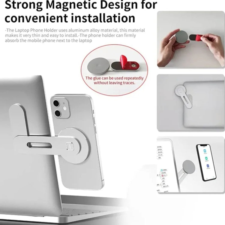 ZF010 For Tesla Magnetic Hidden Phone Holder, with Magnets Sheet, ZF010 (Blue), ZF010