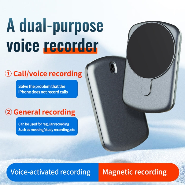 JNN A1 Strong Magnetic Mobile Call Voice Recorder, 4GB, 8GB, 16GB, 32GB, 64GB