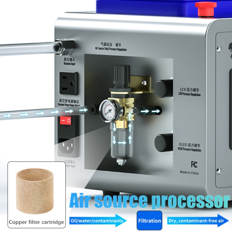Mechanic GAN-01 FENIX 8 inch 320W Constant Temperature Lamination Defoaming Integrated Machine, Mechanic GAN-01, US Plug, Mechanic GAN-01, EU Plug