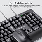 AULA AC106 USB Port Wired Keyboard Mouse Set, AC106