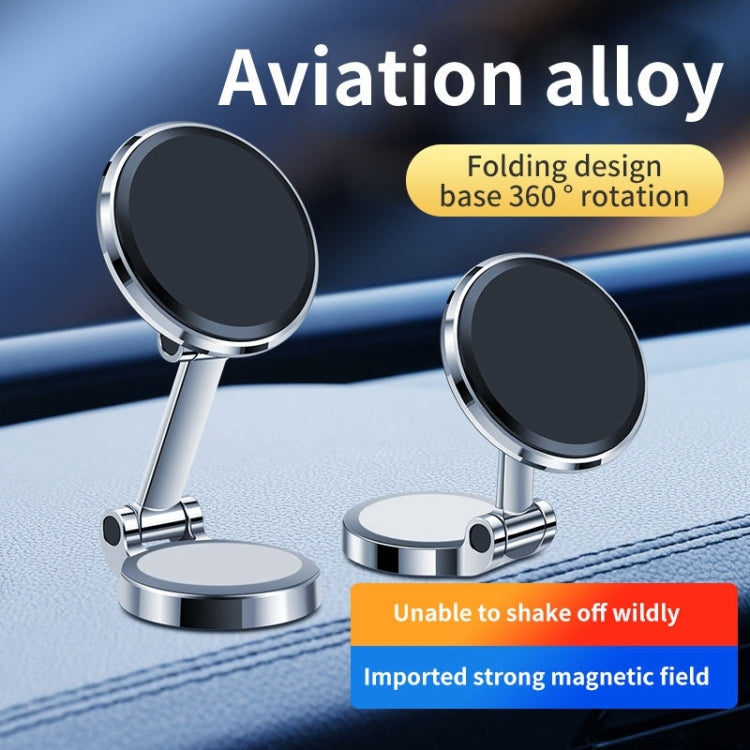 ZF016 Magnetic Alloy Foldable Car Dashboard Phone Holder, ZF016 Ordinary