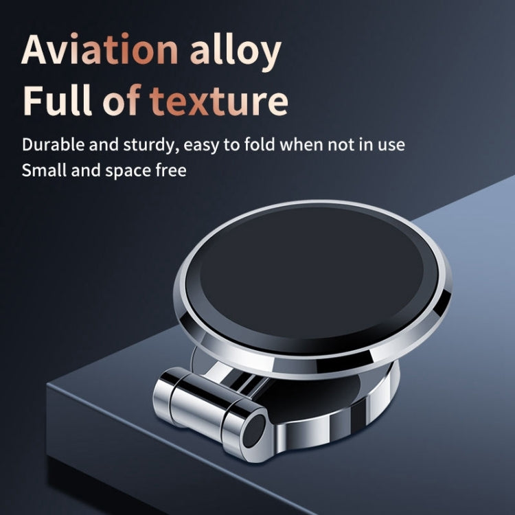 ZF016 Magnetic Alloy Foldable Car Dashboard Phone Holder, ZF016 Ordinary