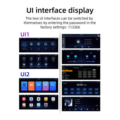 B5303 10.26 inch Portable Car MP5 Player Support CarPlay / Android Auto, B5303