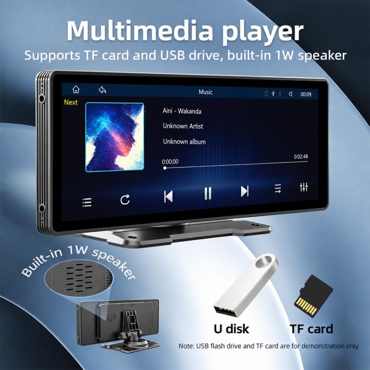 B5303 10.26 inch Portable Car MP5 Player Support CarPlay / Android Auto, B5303