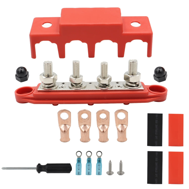 CP-4016 M10+M8 Power Distribution Block Terminal Studs with Terminals, CP-4016