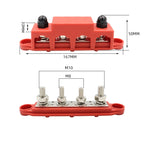 CP-4016 M10+M8 Power Distribution Block Terminal Studs with Terminals, CP-4016