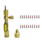 CP-4091 T6 Spool Remover Installation Tool with Dual Size SAE 1/4 and 5/16 Ports, 22pcs / Set