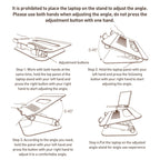Yesido LP06 Foldable Laptop Swivel Stand, LP06