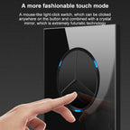 86mm Round LED Tempered Glass Switch Panel, Black Round Glass, One Open Dual Control, Two Billing Control, Two Open Dual Control, Three Billing Control, Three Open Dual Control, Four Billing Control, Four Open Dual Control, One Open Multiple Control   ...