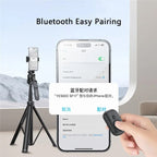YESIDO SF17 Multifunctional Retractable Metal Tripod Stand Selfie Stick for Cell Phones Camera, SF17