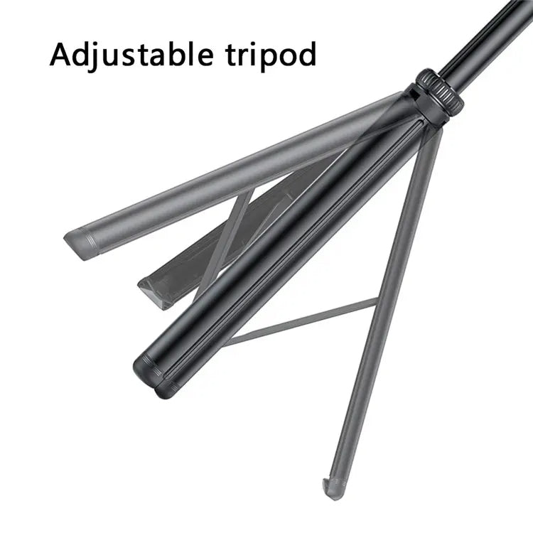 YESIDO SF17 Multifunctional Retractable Metal Tripod Stand Selfie Stick for Cell Phones Camera, SF17