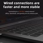 SW5R 5 in 1 Type-C to PD + USB3.0 + USB2.0 + HDMI + RJ45 HUB Docking Station, SW5R