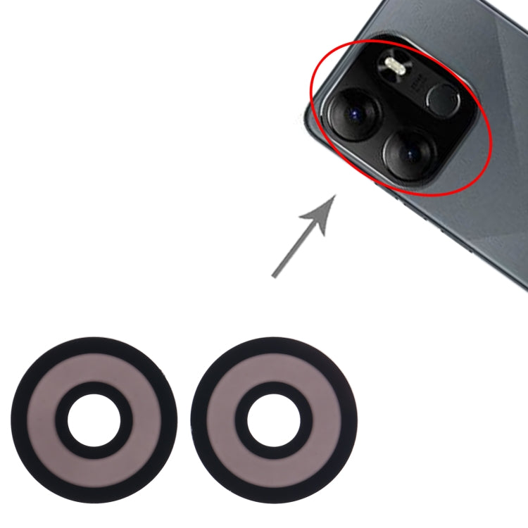 Back Camera Lens, For Tecno Pop 7, For Tecno Spark Go 2023
