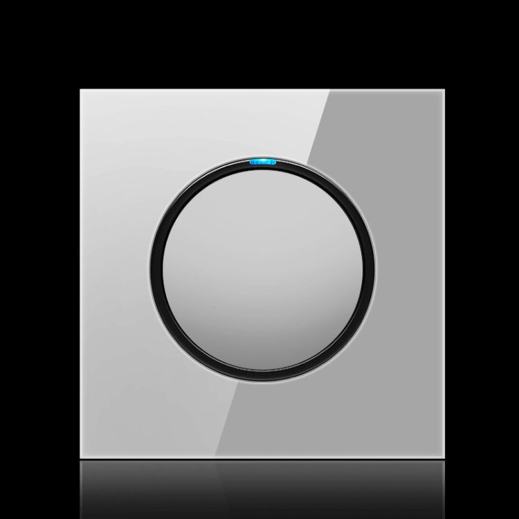 86mm Round LED Tempered Glass Switch Panel, Gray Round Glass, One Open Dual Control, Two Billing Control, Two Open Dual Control, Three Billing Control, Three Open Dual Control, Four Billing Control, Four Open Dual Control, One Open Multiple Control    ...