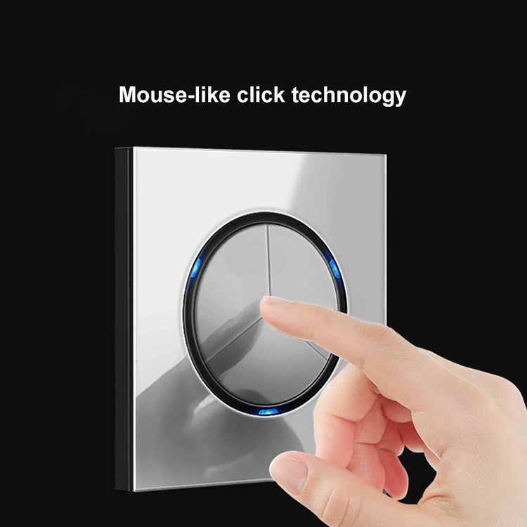 86mm Round LED Tempered Glass Switch Panel, Gray Round Glass, One Open Dual Control, Two Billing Control, Two Open Dual Control, Three Billing Control, Three Open Dual Control, Four Billing Control, Four Open Dual Control, One Open Multiple Control    ...